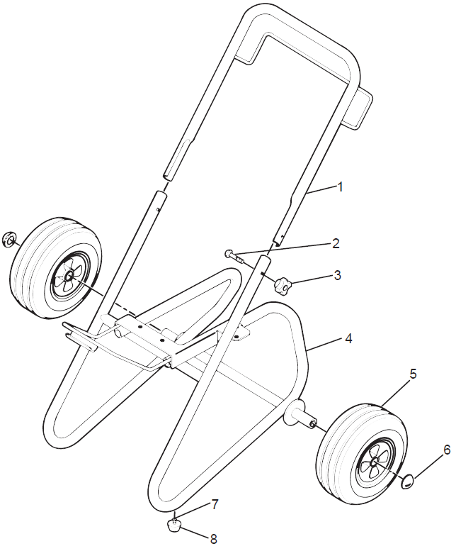 EP2300 Cart Assembly Parts